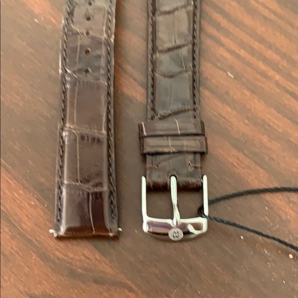 Michele Brown Alligator Watch Straps *AUTHENTIC*